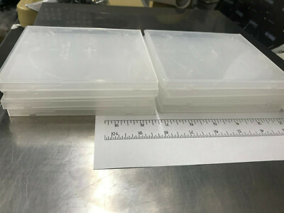 DVD Case Shatterproof Soft Plastic, empty, Lot of 4