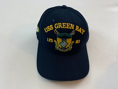 USS GREEN BAY LPD 20 The Corps US Navy Baseball Cap One Size