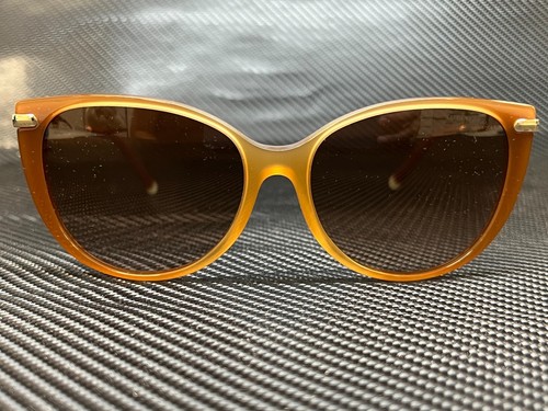 Pre-owned Tiffany & Co . Tf4178 83083b Opal Camel Cat Eye Women's 57 Mm Sunglasses In Brown