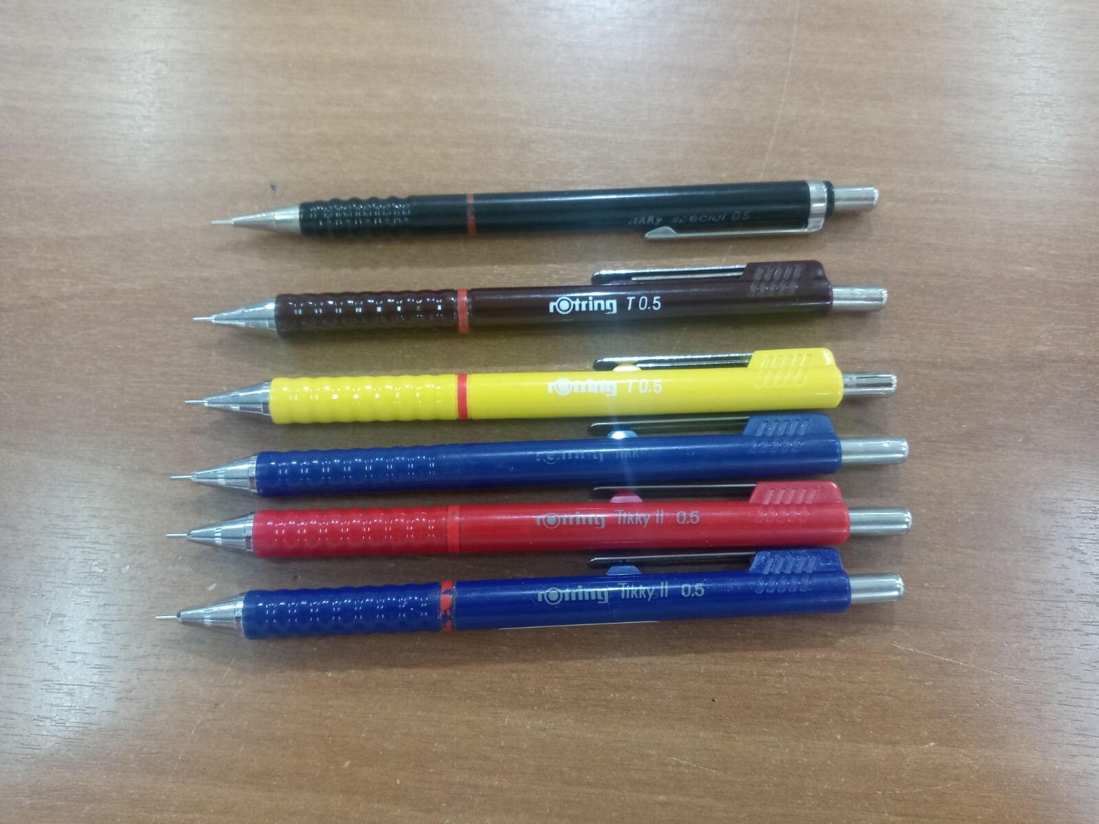NOS rotring tikky Special 2pcs Mechanical Pencil Marble