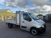 2019 Vauxhall Movano 2.3 CDTI H1 DROPSIDE 130ps AIR CON TOOL BOX REAR RAMPS FSH 