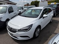 2019 69 VAUXHALL ASTRA 1.6 CDTI 136 DESIGN SPORTS TOURER WHITE ESTATE EX POLICE