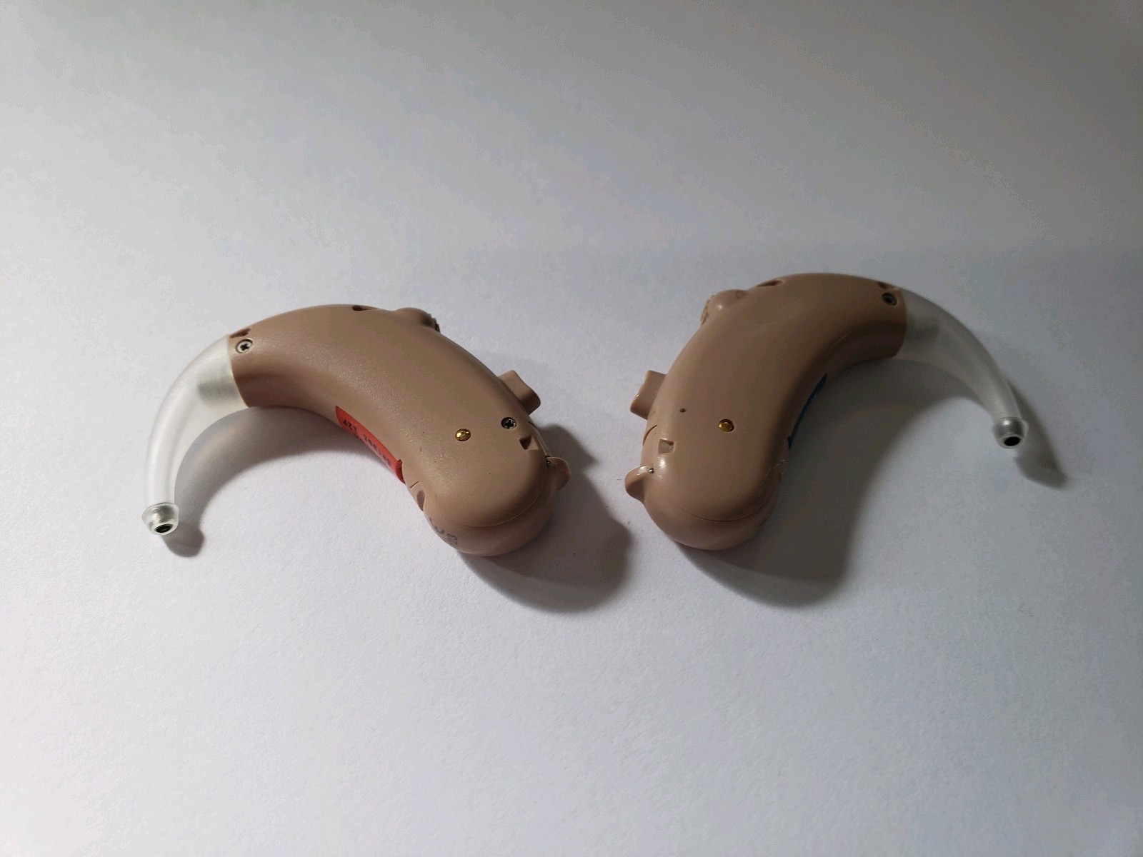 2 Rexton Bridge 12P Hearing Aids Behind-the-Ear Right & Left Ear Set Pair