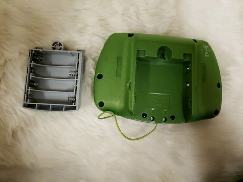 LeapFrog Leapster 2 Learning System Green 4 Games Cars Princess Dora Write/Draw