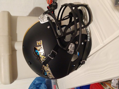 JACKSONVILLE JAGUARS JALEN RAMSEY signed FULL SIZE Matte BLACK Custom HELMET JSA