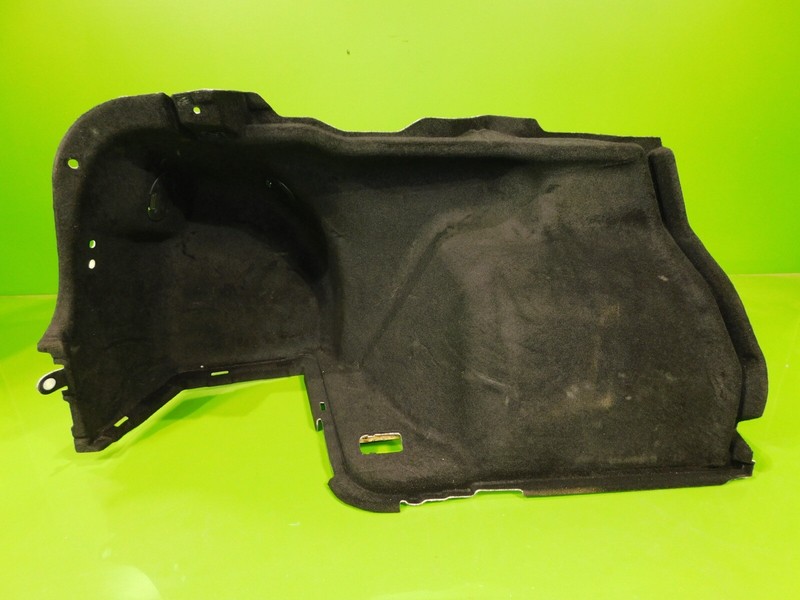 06-13 IS250 IS350 OEM driver left rear back trunk wall carpet cover panel trim