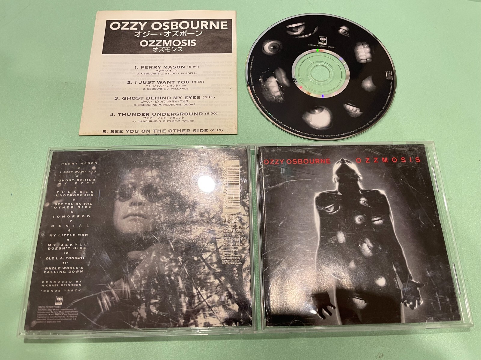 もず　 Ozzy Osbourne – Ozzmosis Japan CD (SRCS-7776) | eBay