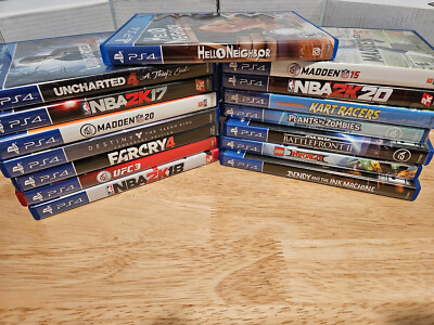 PS4 - Playstation 4 Games! *Pick Your Game* - Some NIB - With Cases!