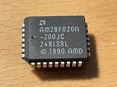 AM28F020A-200JC - AMD IC - FLASH MEMORY  PLCC -32 PIN.