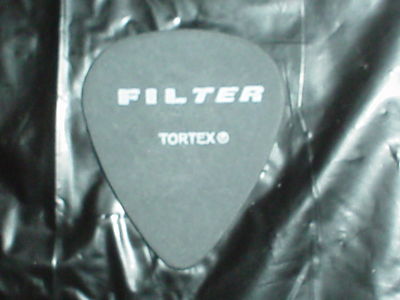 FILTER Logo Hey Man Nice Shot Take A Picture RaRe Concert 200? Tour GUITAR PICK