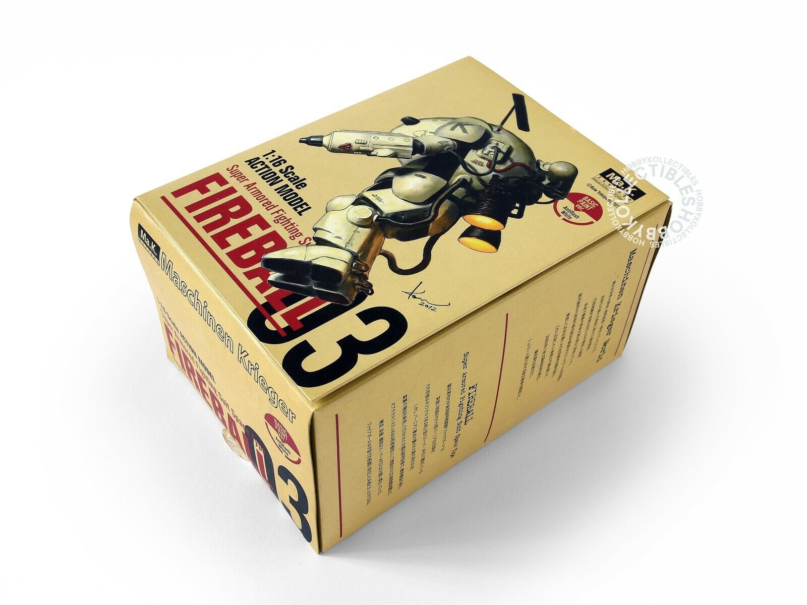 Ma.K Nitto SF3D 1/6 SAFS Fireball Vinyl Model Kit Maschinen