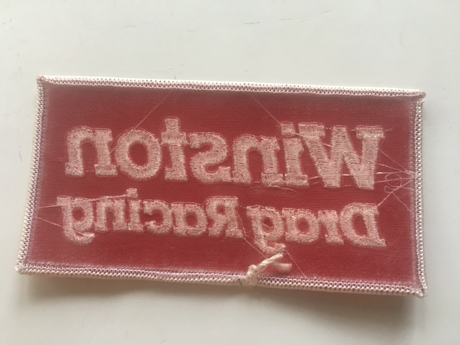 NHRA Winston Drag Racing vintage patch 4 1/8 Inches (12B)