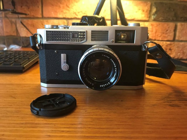 Canon 7 Rangefinder Film Camera Non Digital Cameras