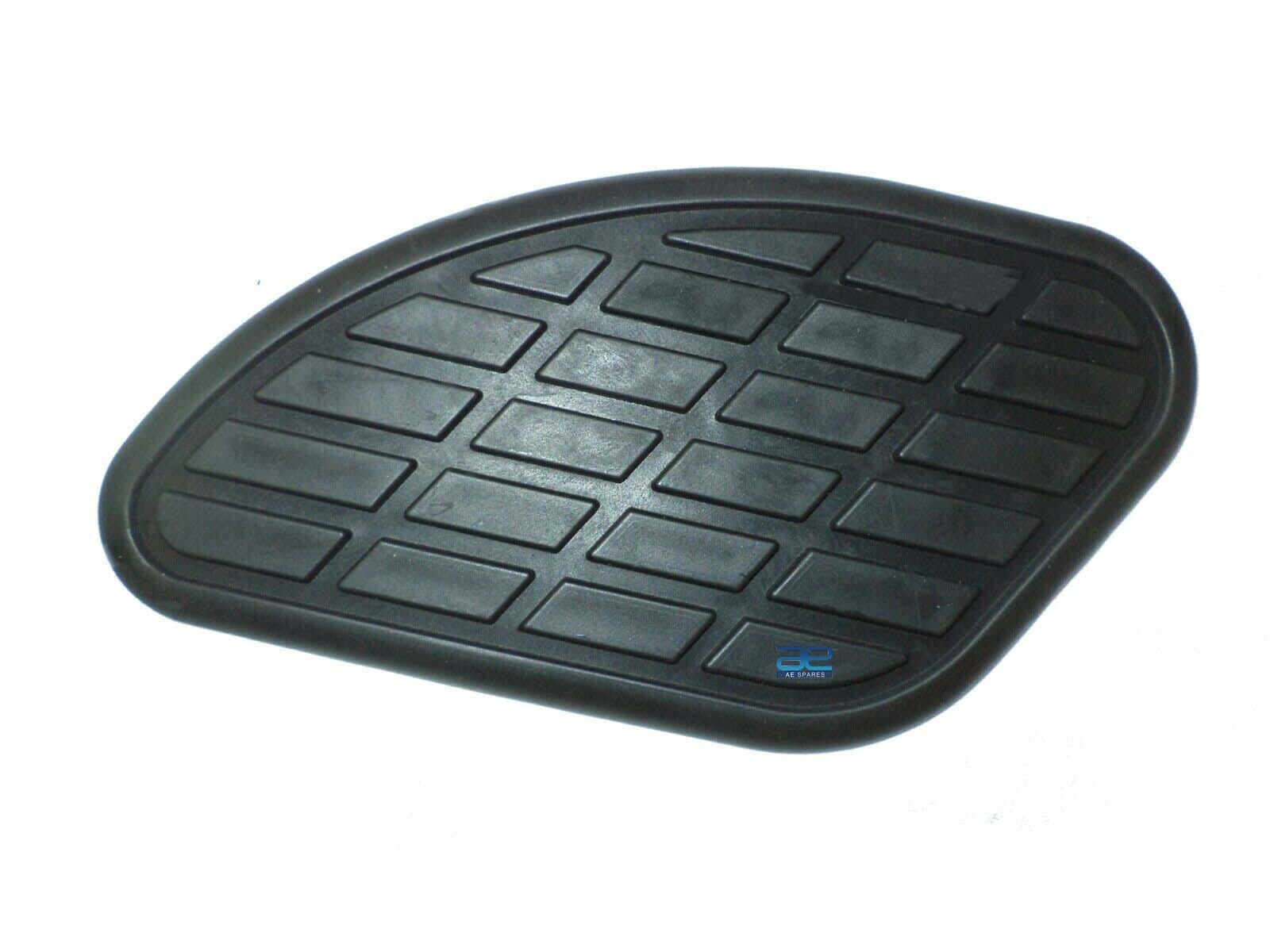 Petrol Fuel Tank Knee Rubber Pad Black For Royal Enfield Interceptor 650cc  