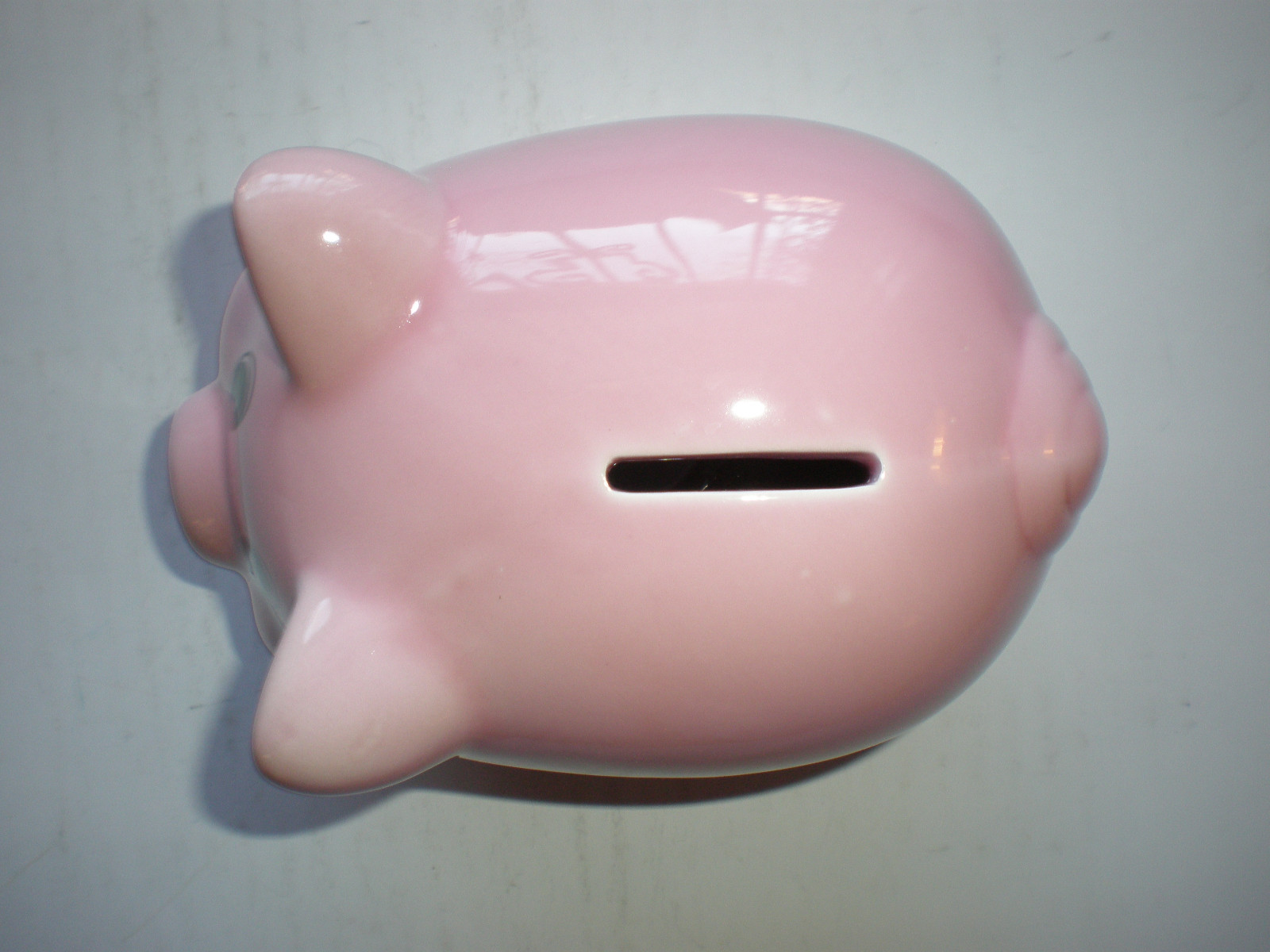 Piggy Bank Ceramic Penny Saver High Winds Casino Advertisment Money Keeper