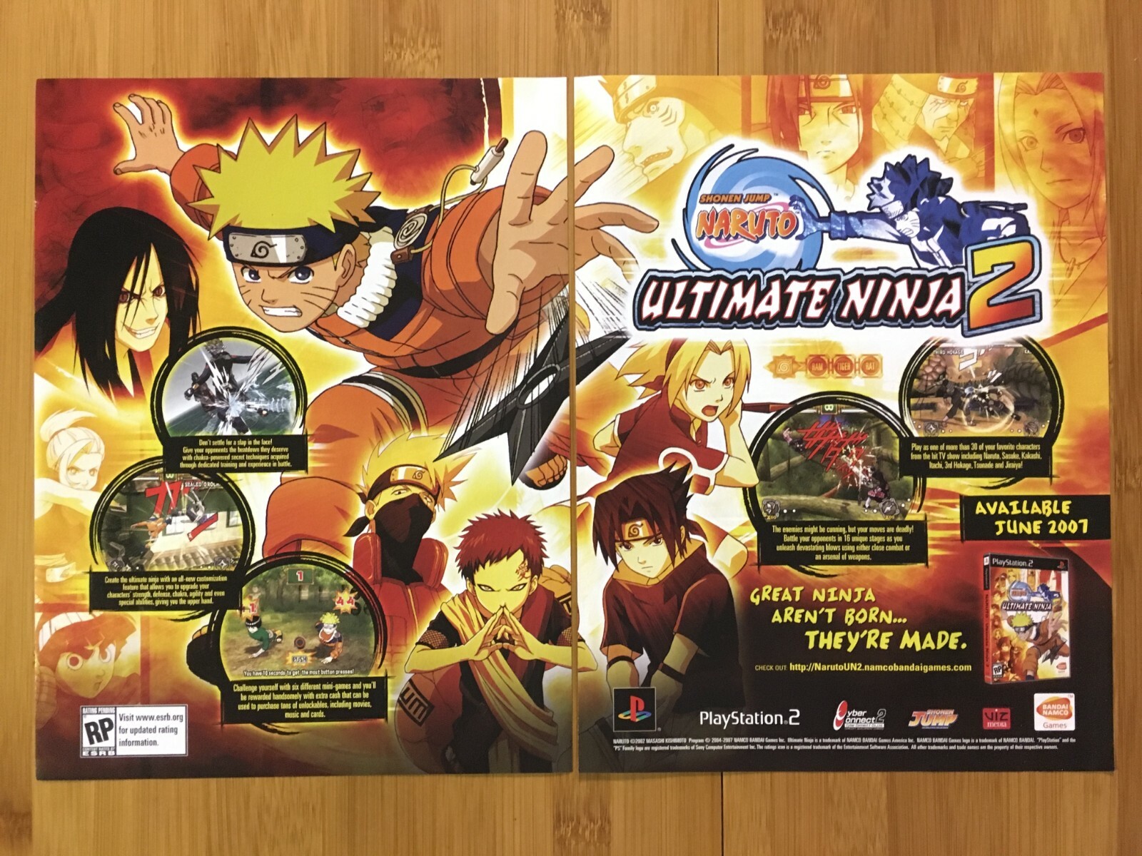 【非売品】ナルティメットストーム2 PS3 B2 サイズ ポスター ② Amazon.co.jp: NARUTO-ナルト- 疾風伝 ナルティメットストーム2