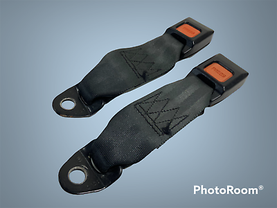 OEM NISSAN REAR SEAT BELT BUCKLE SET FIT FOR 240SX 200SX 180SX