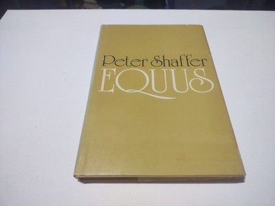 1974 EQUUS HC PLAY BOOK BCE BY PETER SHAFFER THEATRE
