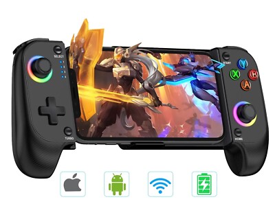 Wireless Phone Controller for iPhone/Android,Mobile Gaming Controller for iOS