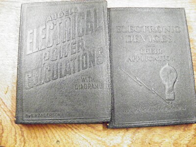 AUDELS ELECTRICAL POWER CALCULATING  AND DEVICES AND THEIR APPLICATION BOOK