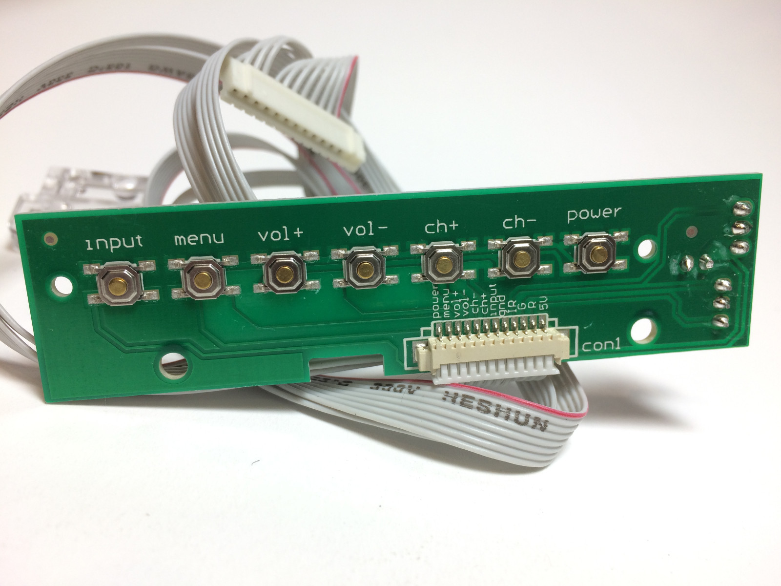 Sceptre HD-D08-IR-KEY Power Switch IR Keyboard with Cable, Button Pad, and Lens