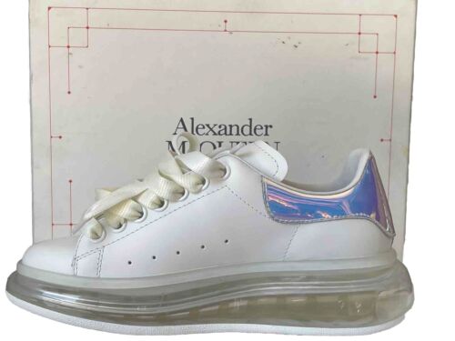 Alexander McQueen Clear-Sole Sneakers Size 6.5 US 36.5 EU