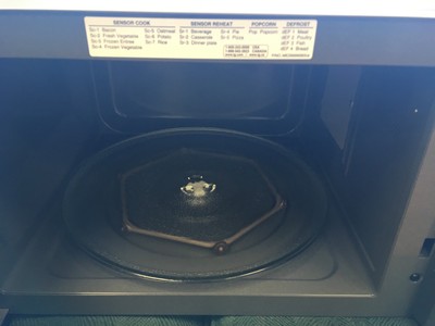 LG Neochef 1.5 Cu-Ft. 1200 Watt Countertop Microwave Stainless Black LMC1575ST