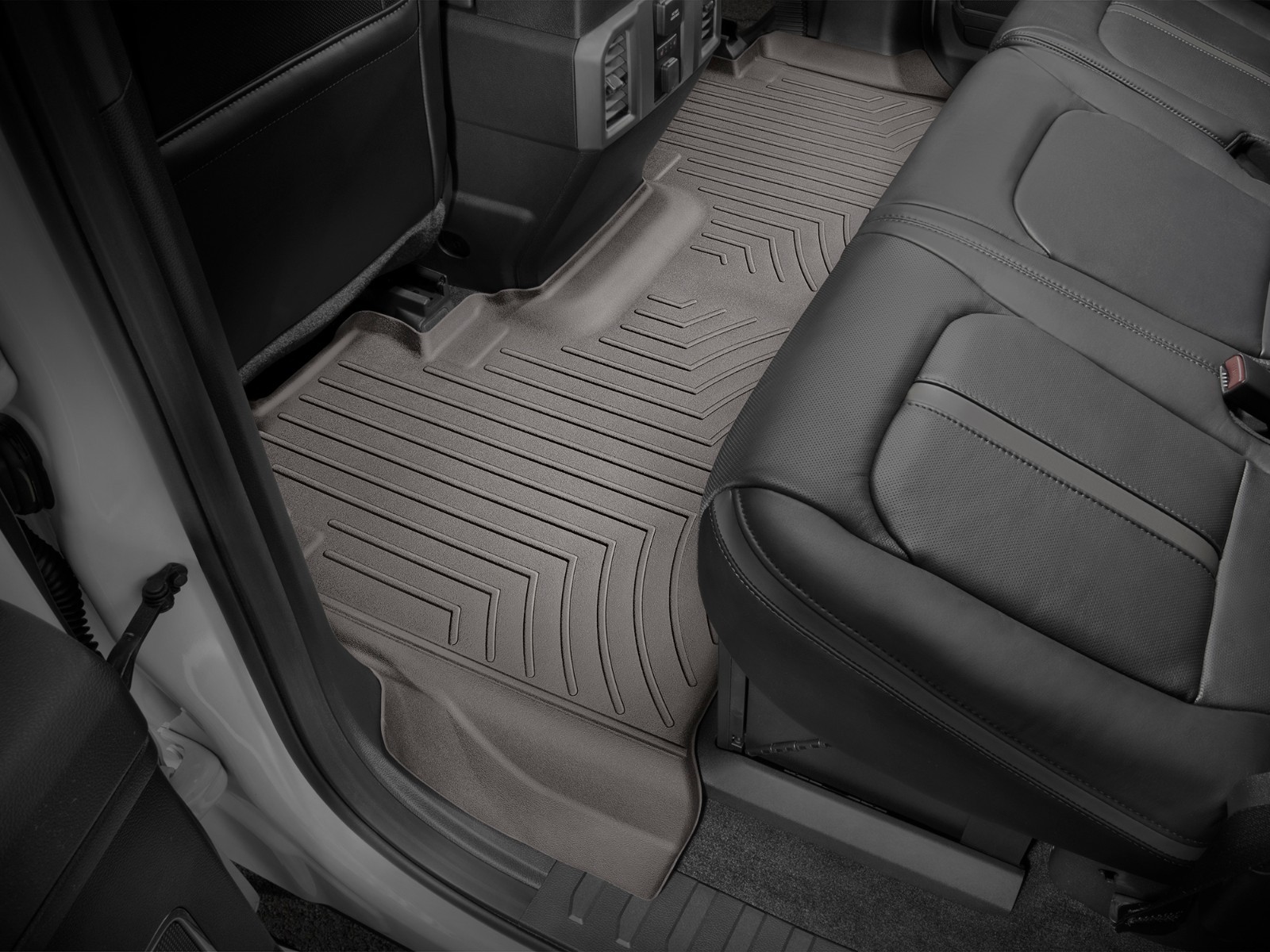 Details About Weathertech Floor Mats Floorliner For Ford Super Duty Crew Cab 2017 2018 Cocoa