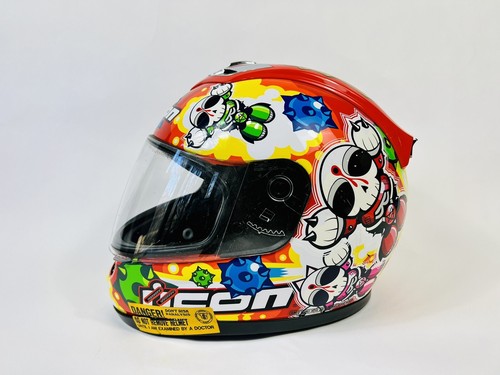 icon MAINFRAME SKULLフルフェイスヘルメット Mサイズ58cm icon MAINFRAME SKULL full face helmet M size 58cm #PFE5D8 | eBay