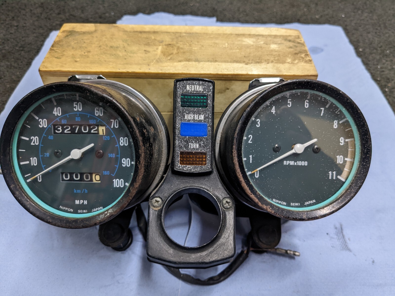 Kawasaki Z200 clocks speedo tacho instruments Honda K4 ?のeBay公認海外通販｜セカイモン