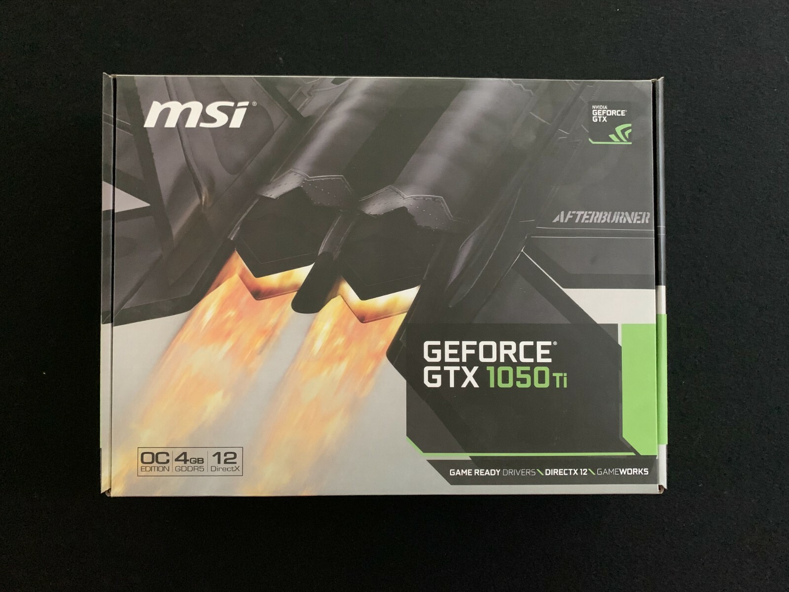 Купить Видеокарта MSI GeForce GTX 1050 Ti 4GB GDDR5 Graphics Card /oc ...