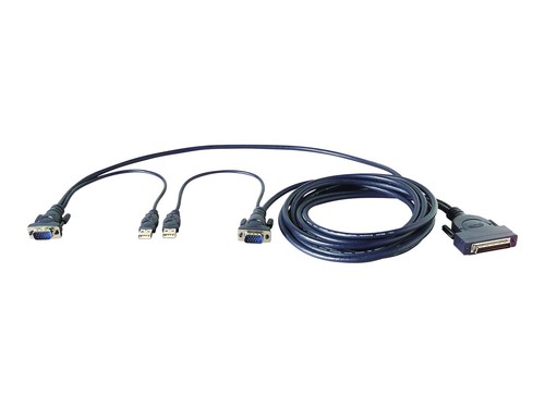 2-port KVM Switch Mini DisplayPort - USB 2.0 - 4K@60Hz