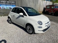2017 Fiat 500 1.2 Lounge Euro 6 (s/s) 3dr HATCHBACK Petrol Manual