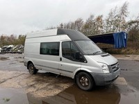 2012 FORD TRANSIT LWB DOUBLE CAB SPARES OR REPAIRS PRICE PLUS VAT