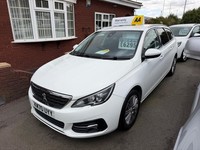 2020 70 PEUGEOT 308 SW 1.2 PURETECH 130 GPF ALLURE WHITE ESTATE PETROL EX POLICE
