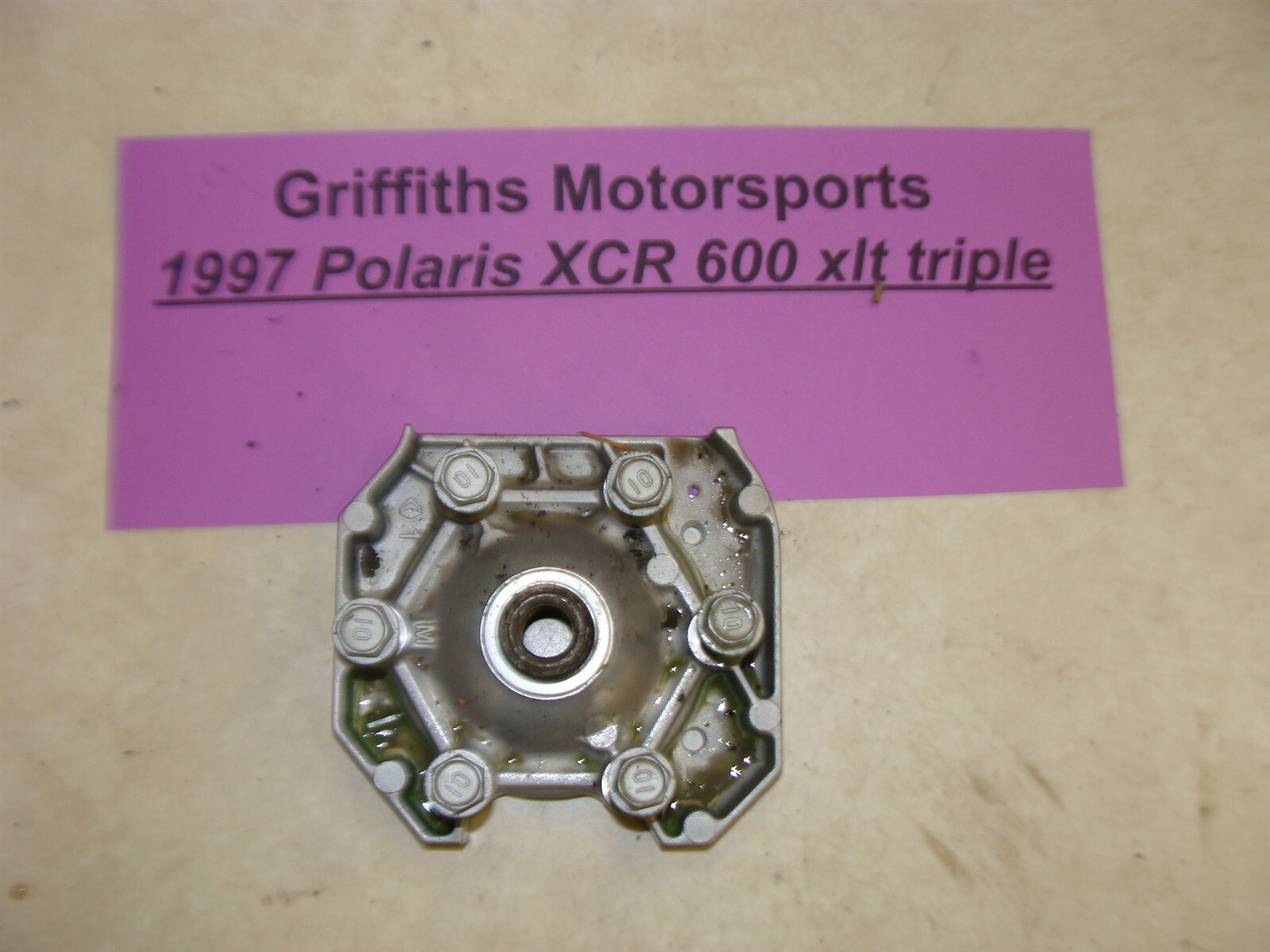 1997 POLARIS XCR xc XLT 600 triple wedge mag side cylinder