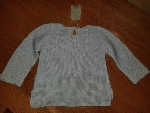 Zara Girls Basics Knitwear Sweater Gray Size 3-4 Years