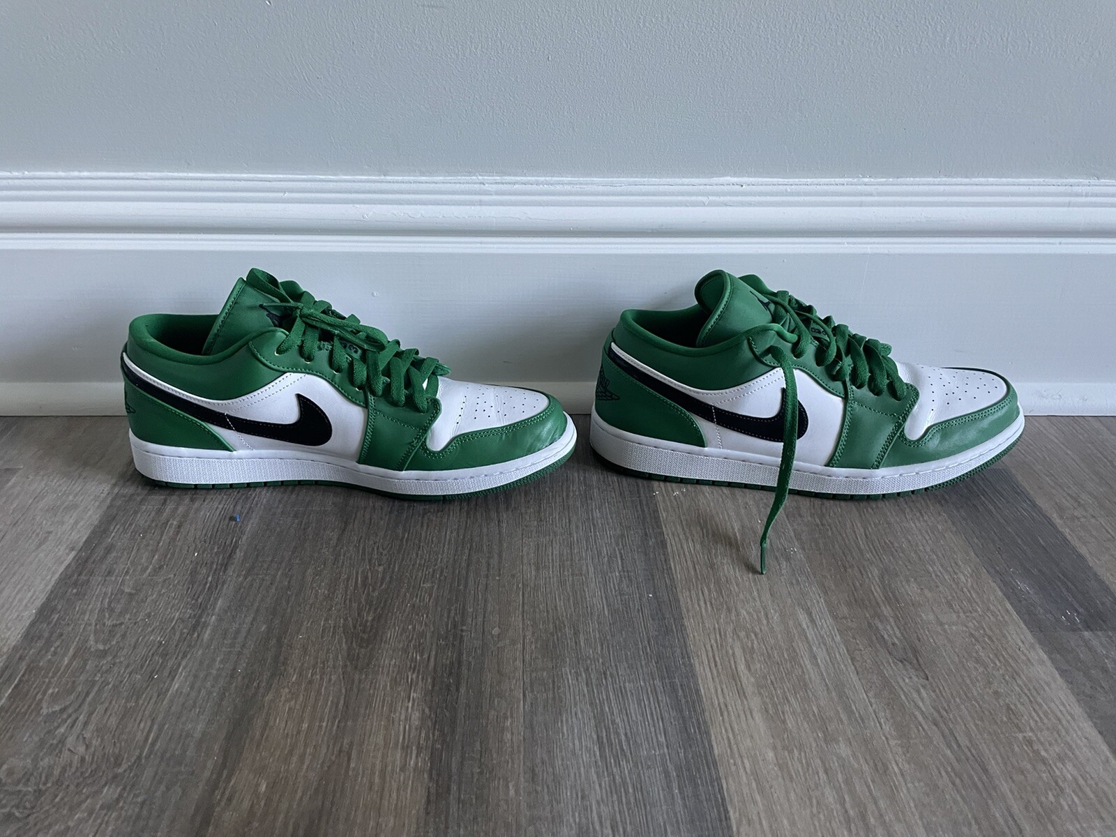 靴 AIR JORDAN 1 LOW \"Pine Green 2020\" Size 8 - Jordan 1 Low Pine Green 2020 DEADSTOCK 193154674606