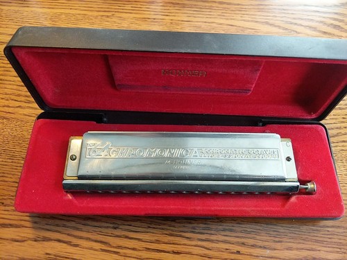 hc【used】HOHNER VINETA No4 M1116 ハーモニカ Vintage Hohner Vineta No.4 Chord Harmonica. Very Nice