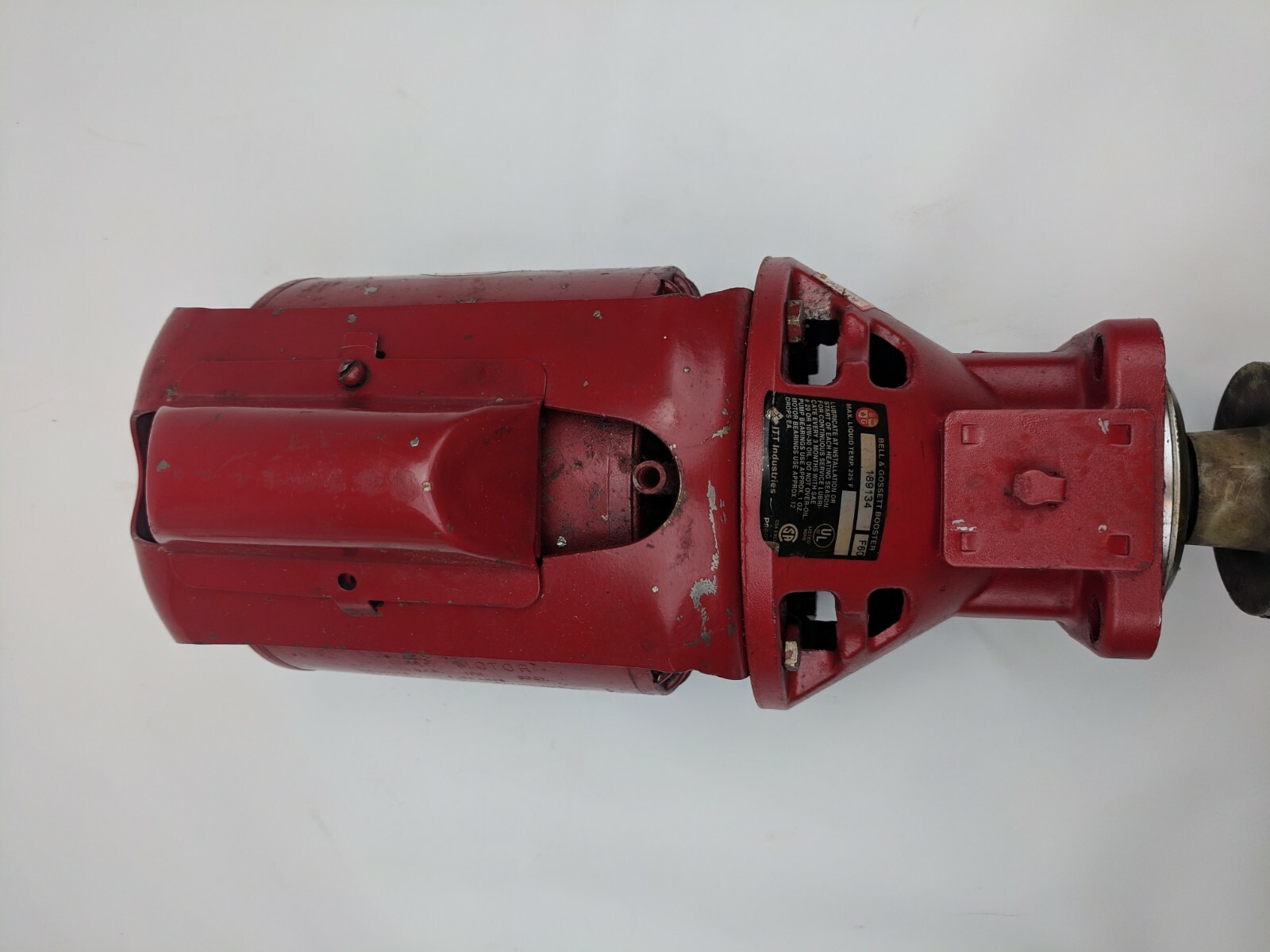 Bell & Gossett Series 100 Motor w/ 189134 Impeller  - Cast Iron Circulator Pump