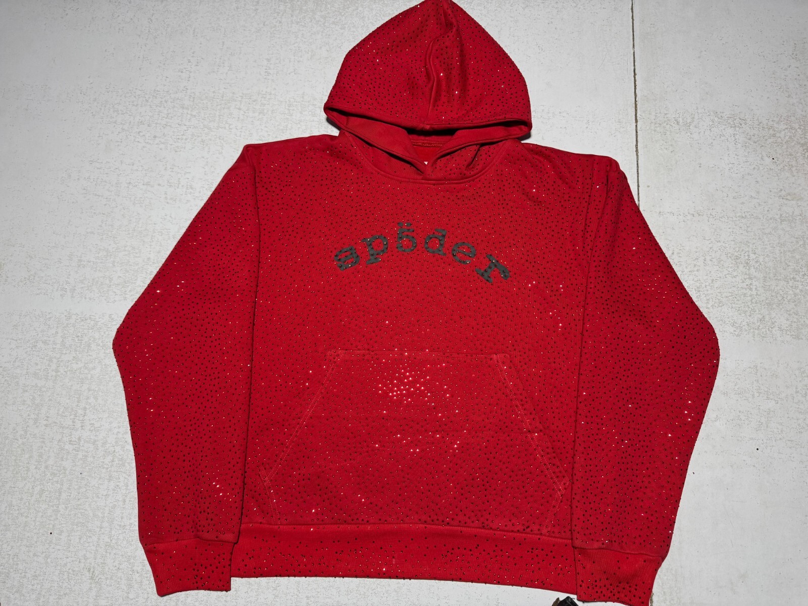 トップス sp5der vvs hoodie VVS BLACK HOODIE | KING SPIDER | SP5DER