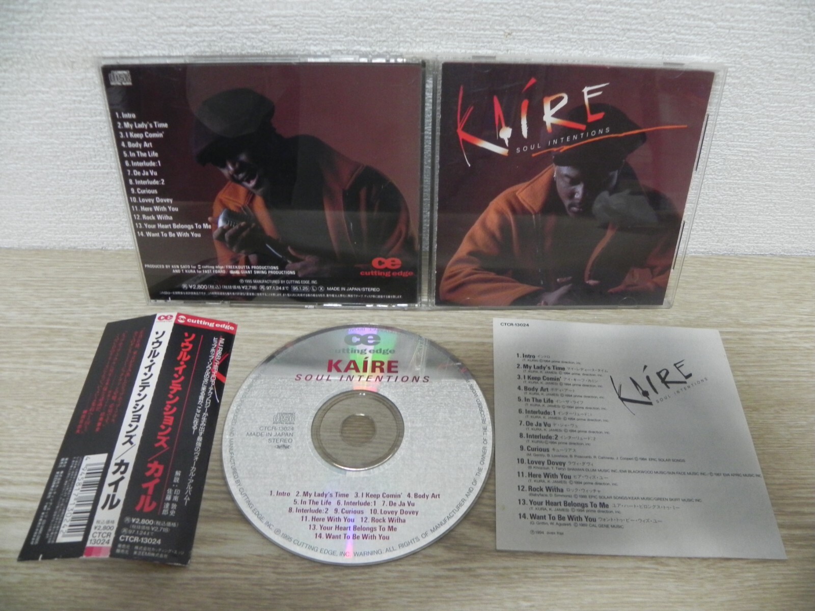 R\u0026B+ソウル CD Kaire Soul Intentions CTCR13024 CUTTING EDGE /00110 31ZA5BT9AJL._UF350,350_QL50_.jpg