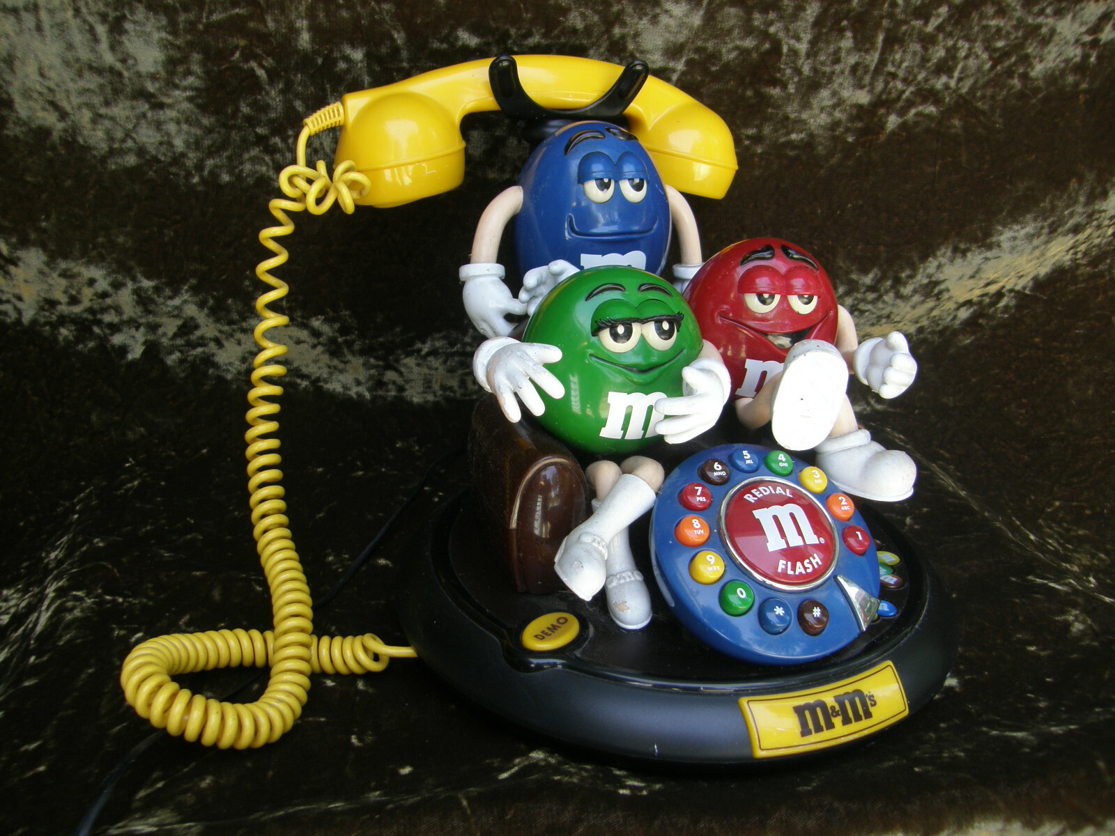 M&M's Candy Animated Talking Light Up Telephone Phone calls