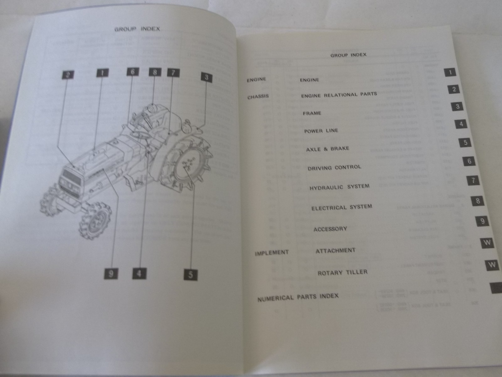Mitsubishi MT180HD MT180HMD MT180H MT180HM Parts Catalog