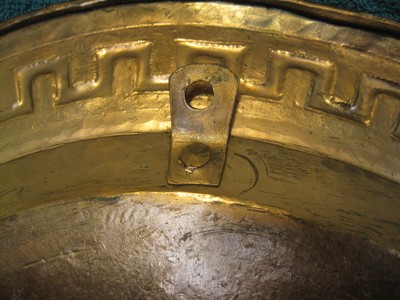 Solid Copper Hand Hammered Tray/15 1/2