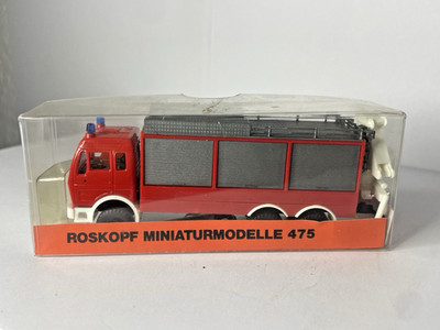 Roskopf 475 Mercedes NG Feuerwehr Rüstwagen Ladekran 1:87 in OVP