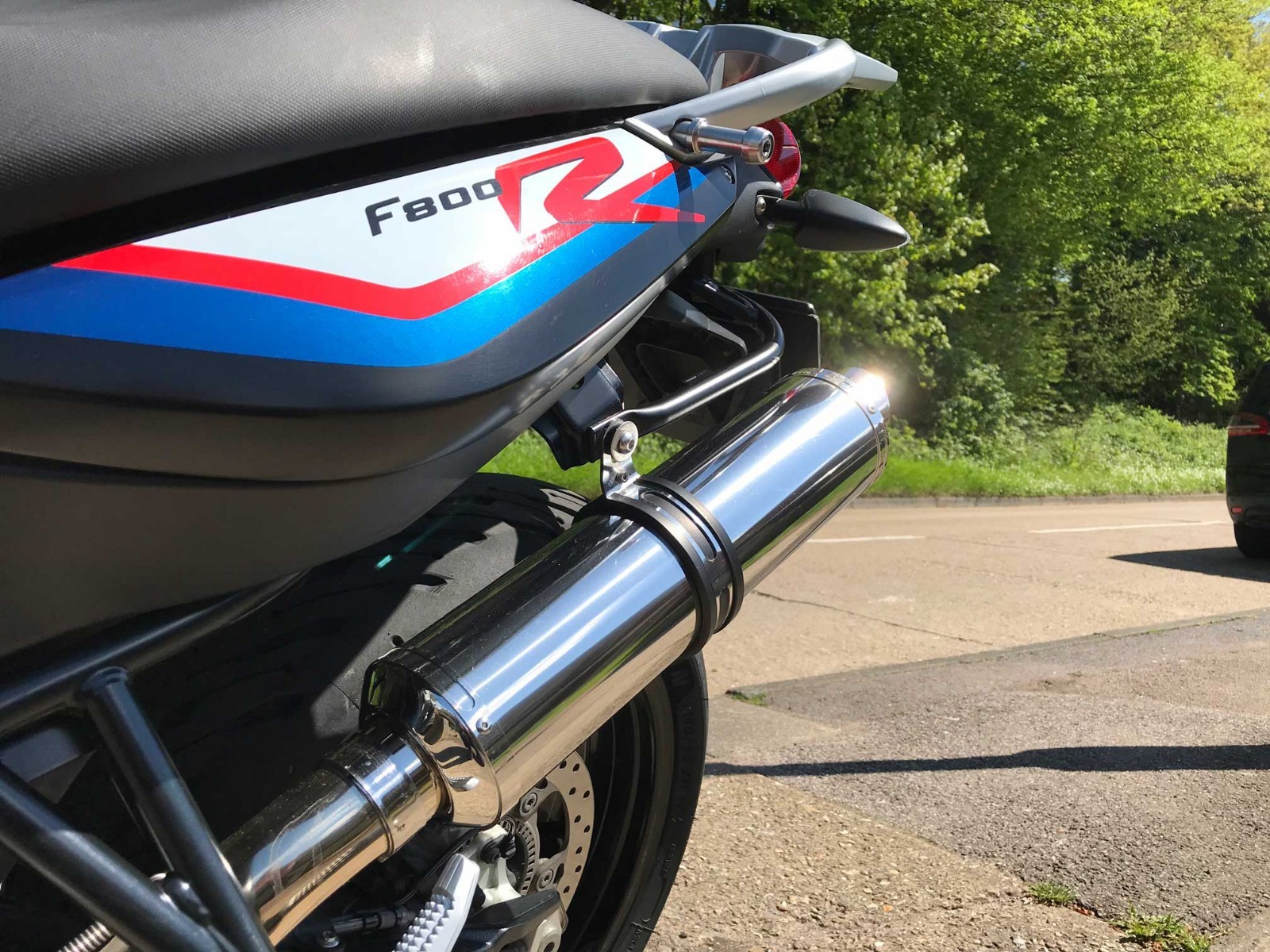 bmw f800r exhaust