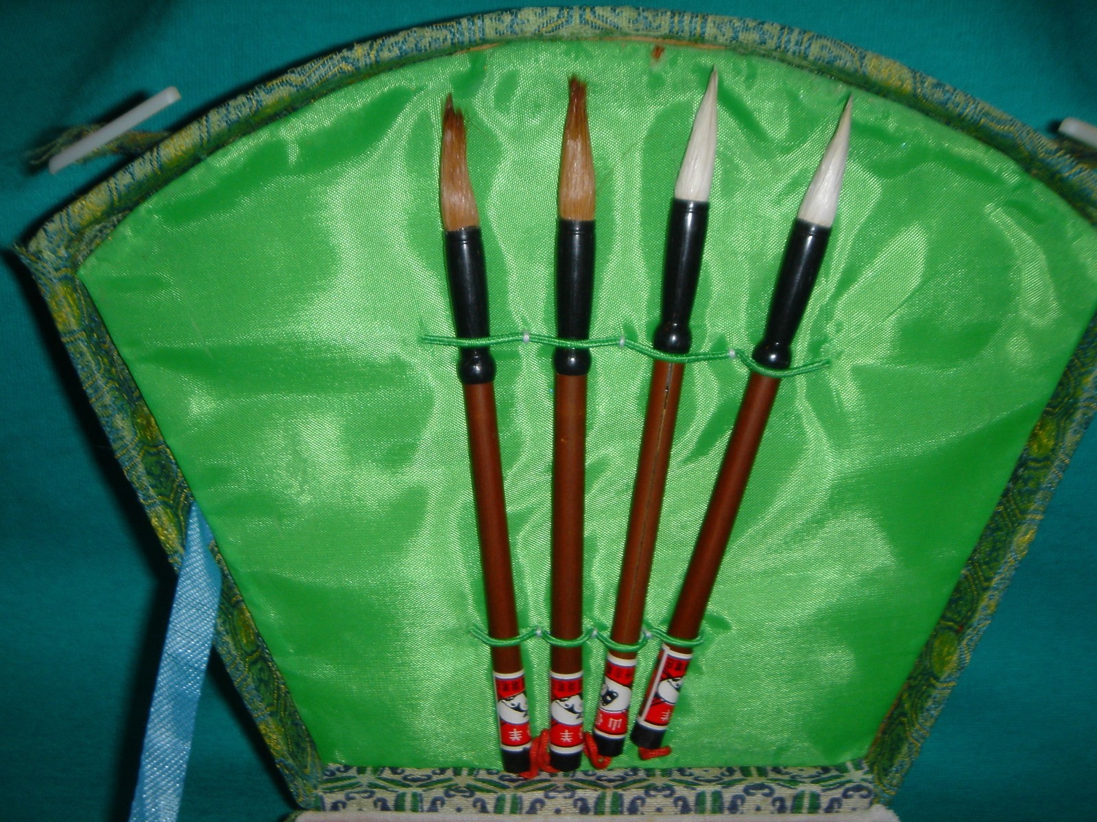 VINTAGE Chinese Calligraphy Writing and Painting Set in a Sumo Box