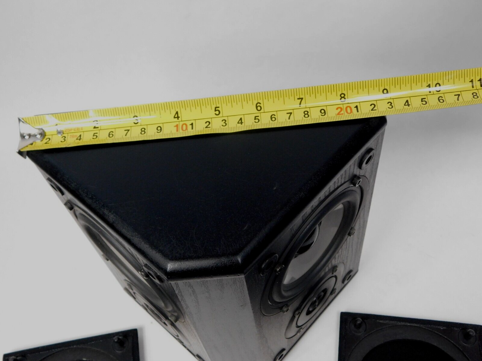 Wharfedale WH-2 Surround Sound Speaker, Black (Single)