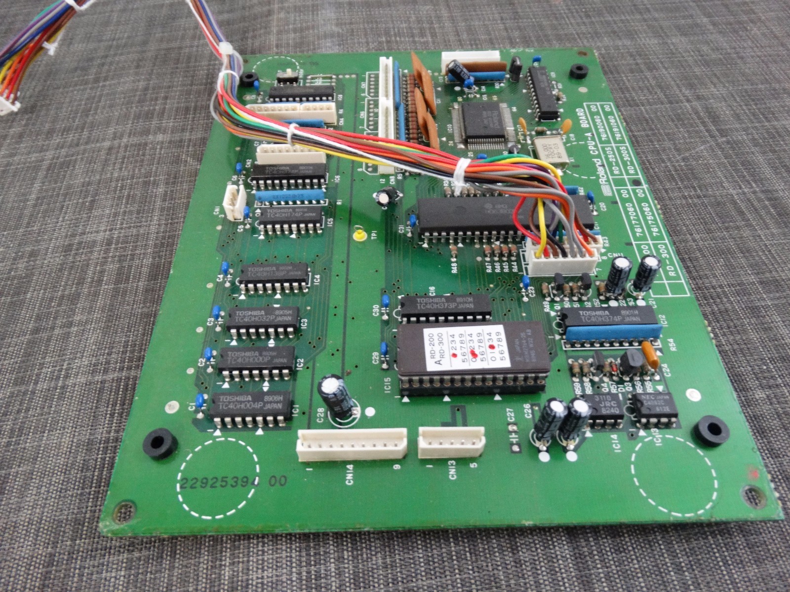 Roland RD-300S 200 300 250S 300S Digital Piano CPU-A Board